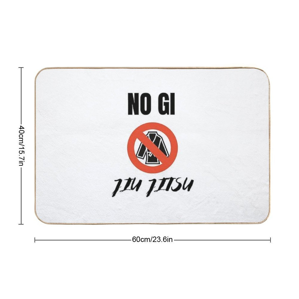 No Gi Jiujtsu  Multi-Purpose Bath Mat