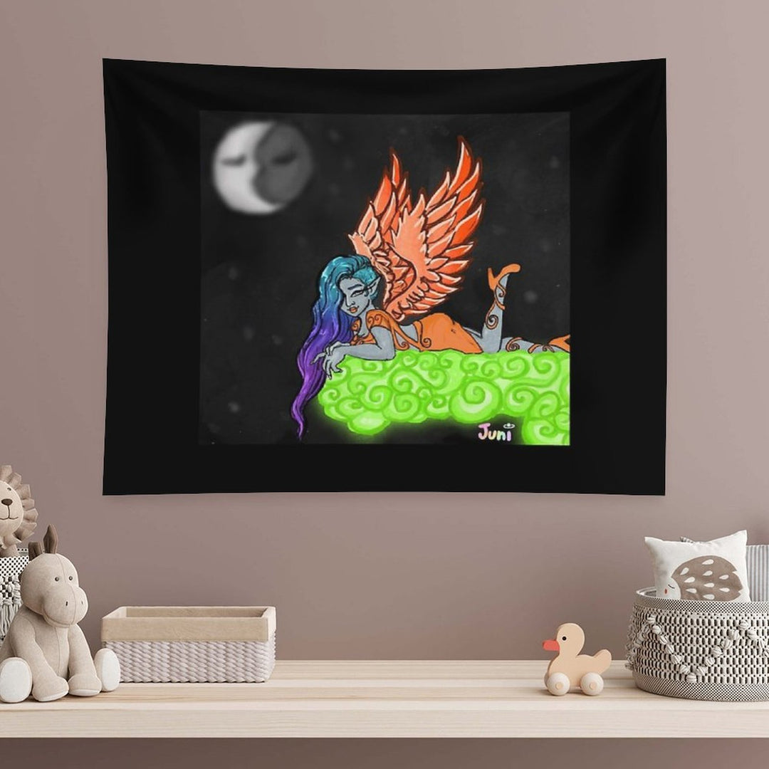 Space Angel Living in The Clouds Tapestry