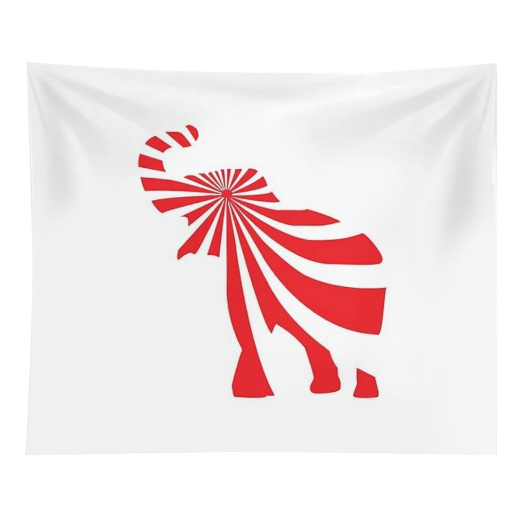 Peppermint Elephant Tapestry