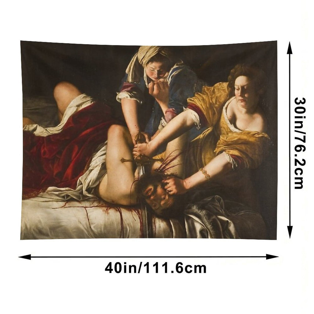 Artemisia Gentileschi's Judith Slaying Holofernes Tapestry