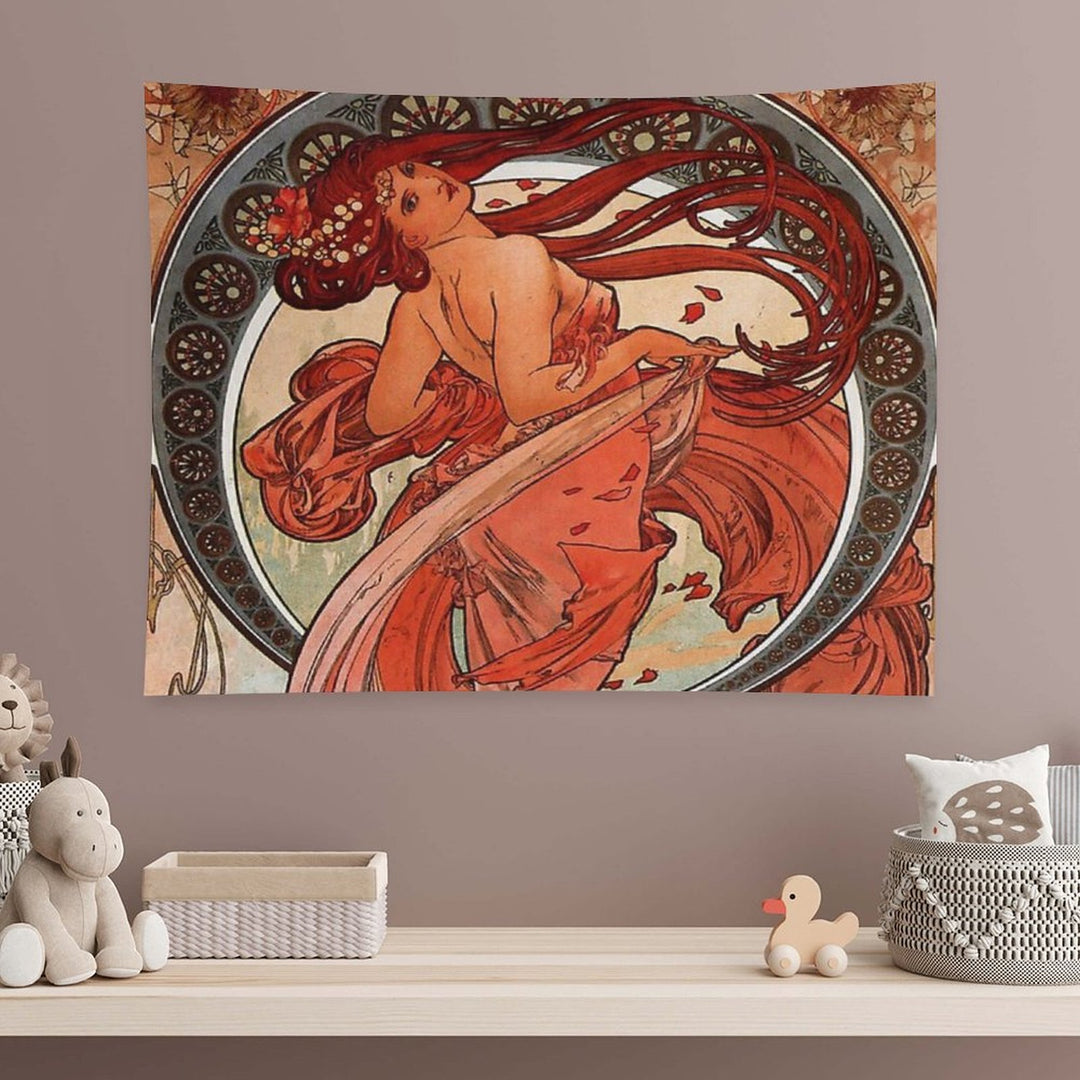 Alphonse Mucha - Dance Tapestry