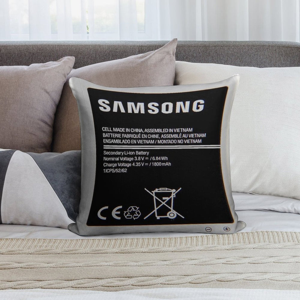 Swollen Battery Premium Soft Anti-Pilling Throw Pillow