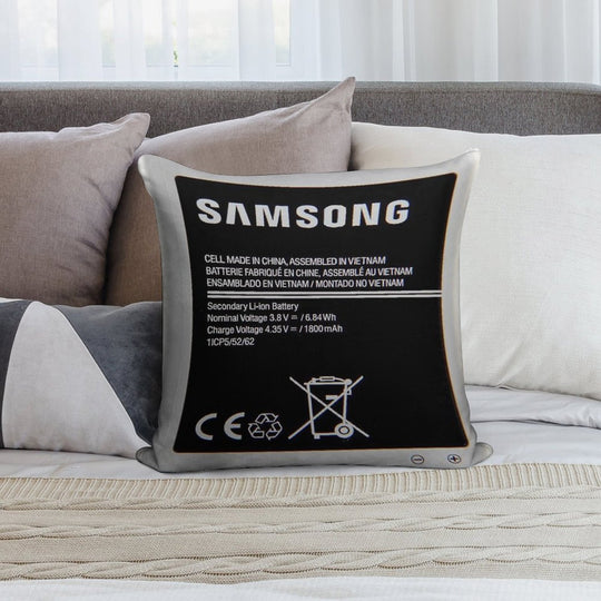 Swollen Battery Premium Soft Anti-Pilling Throw Pillow