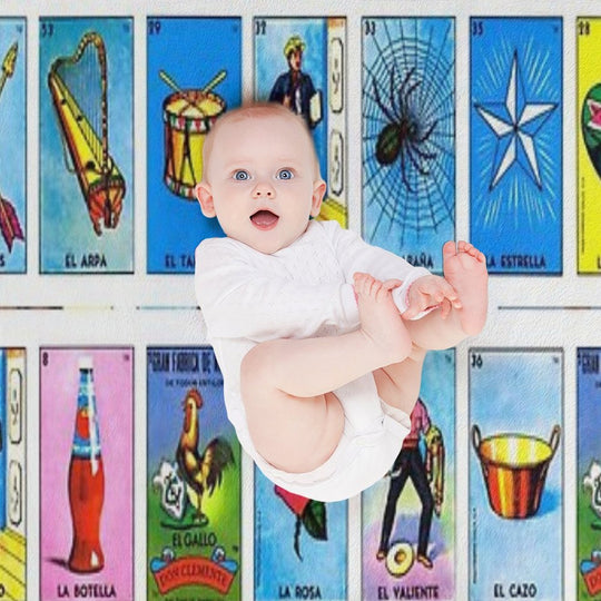 Lottery  Mexican Bingo Wrinkle-free Throw Blanket