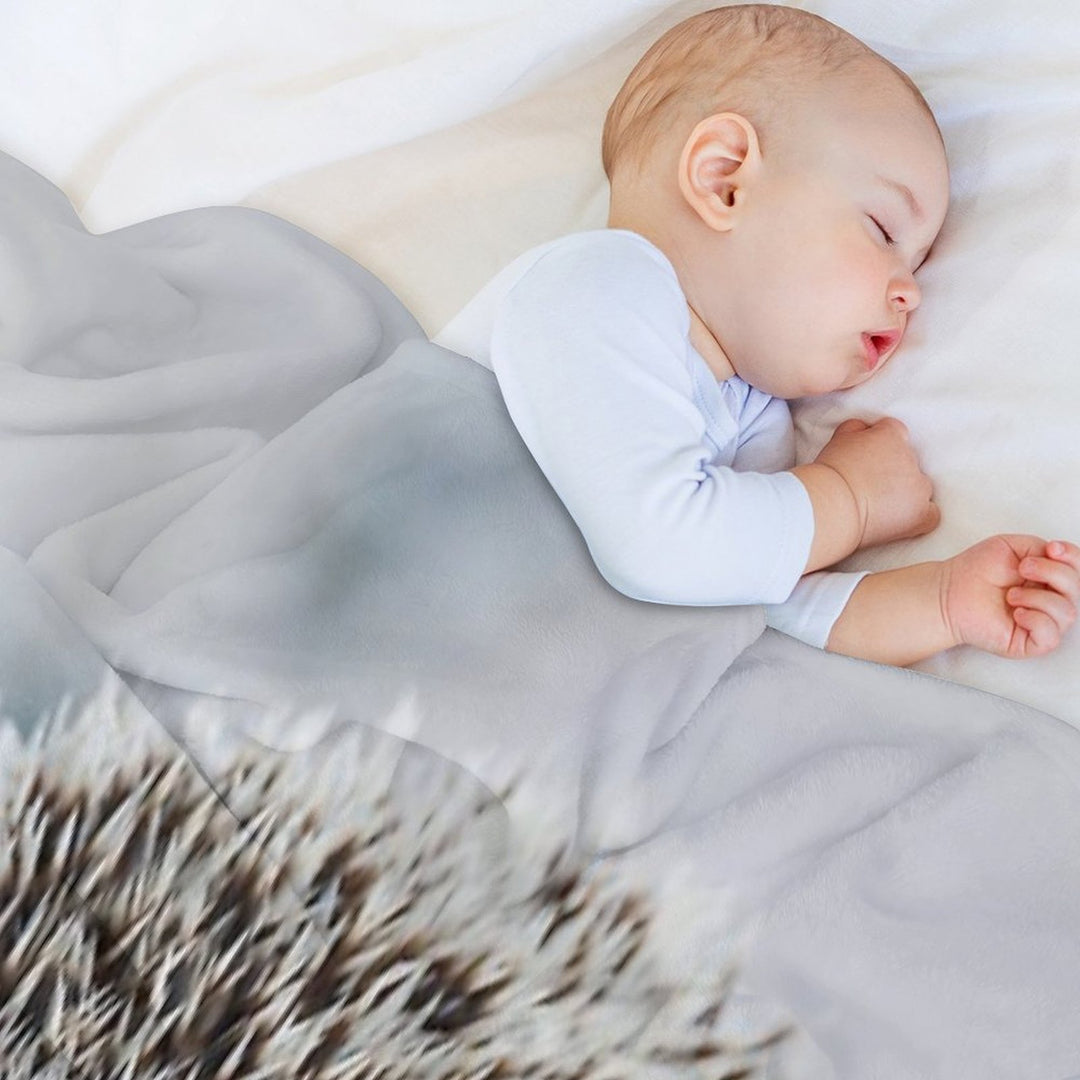 Hedgehog Comfort Throw Blanket