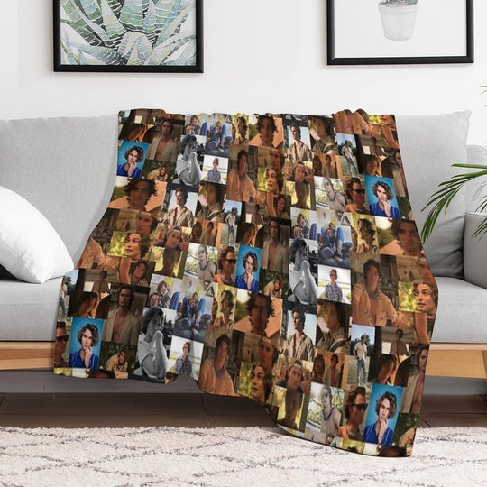 John B (Chase Stokes) Easy Care Throw Blanket