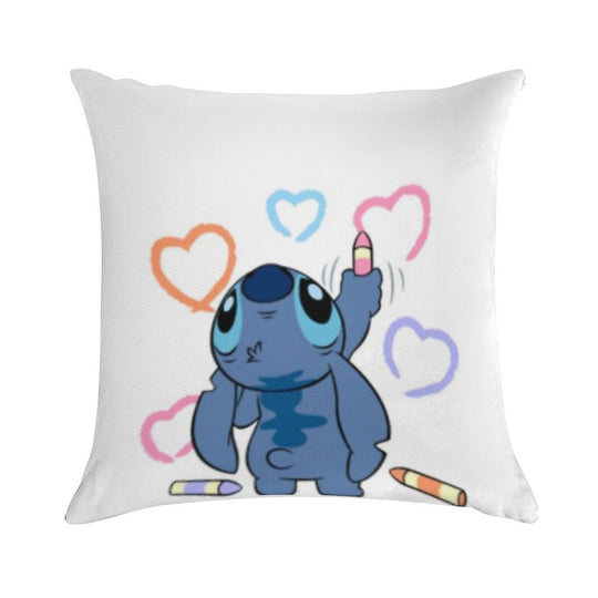 Stitch Love Soft Easy Maintenance Throw Pillow