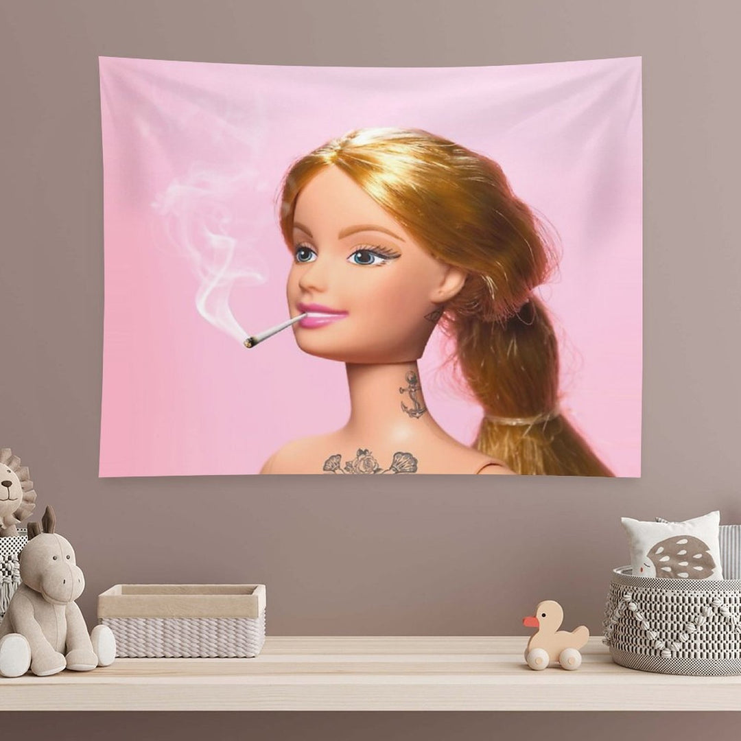 Doll Grown Up Tapestry