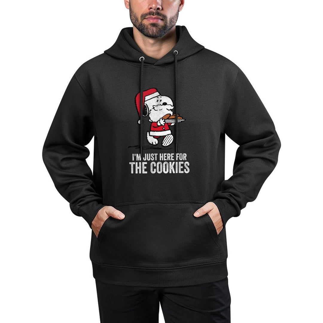 Peanuts Snoopy More Christmas Cookies Versatile Streetwear Hoodie