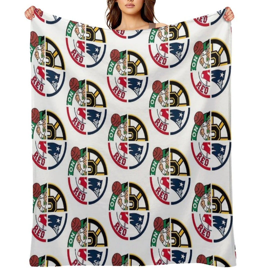 Bos.ton Sports Multi-functional Throw Blanket