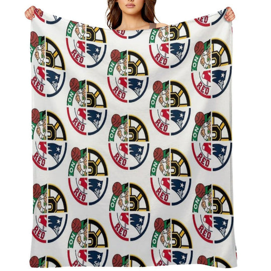 Bos.ton Sports Multi-functional Throw Blanket