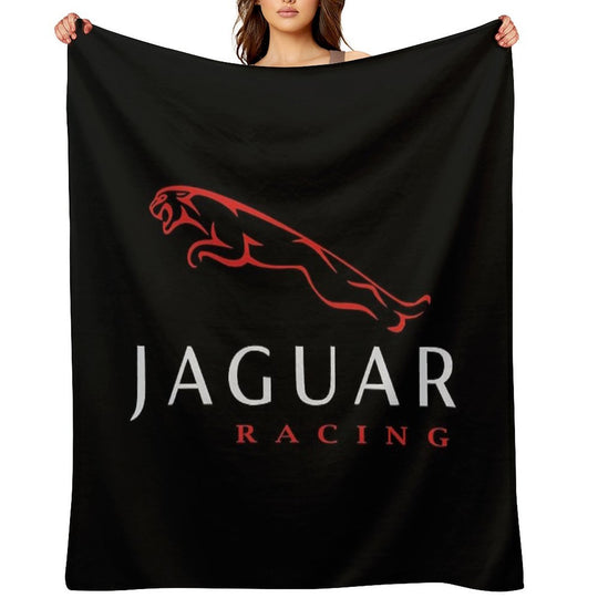 Serene Jaguar Cars Land Rover Logo BMeadows Compact Throw Blanket