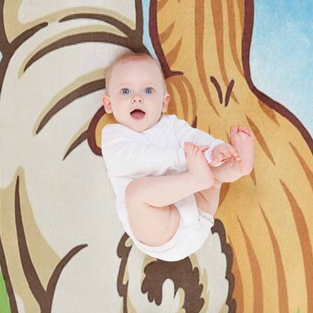 Best Friends Forever - Milo & Otis Compact Throw Blanket