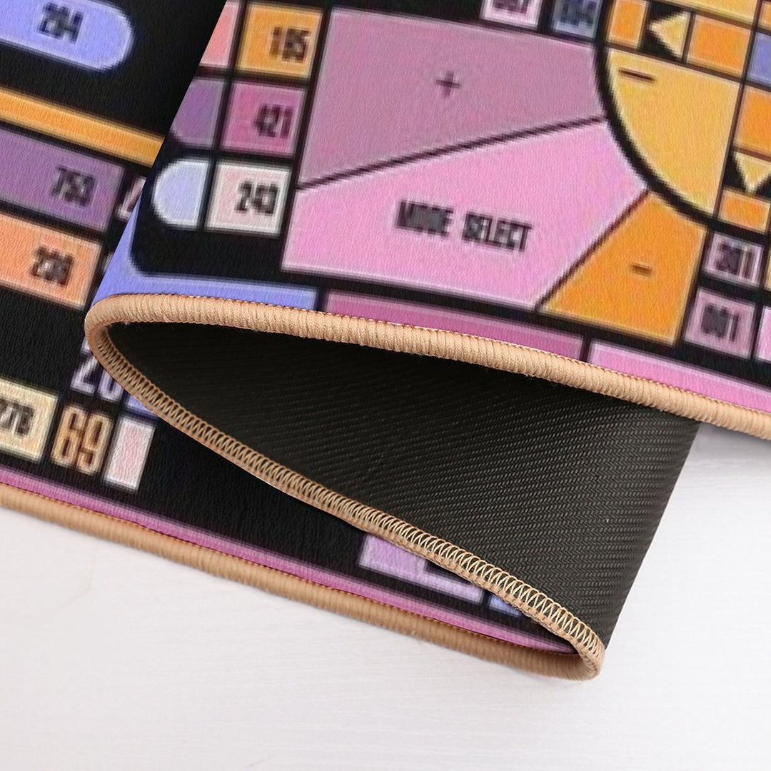 TNG Interface Space Future Control Panel  Dirt-Trapping Bath Mat