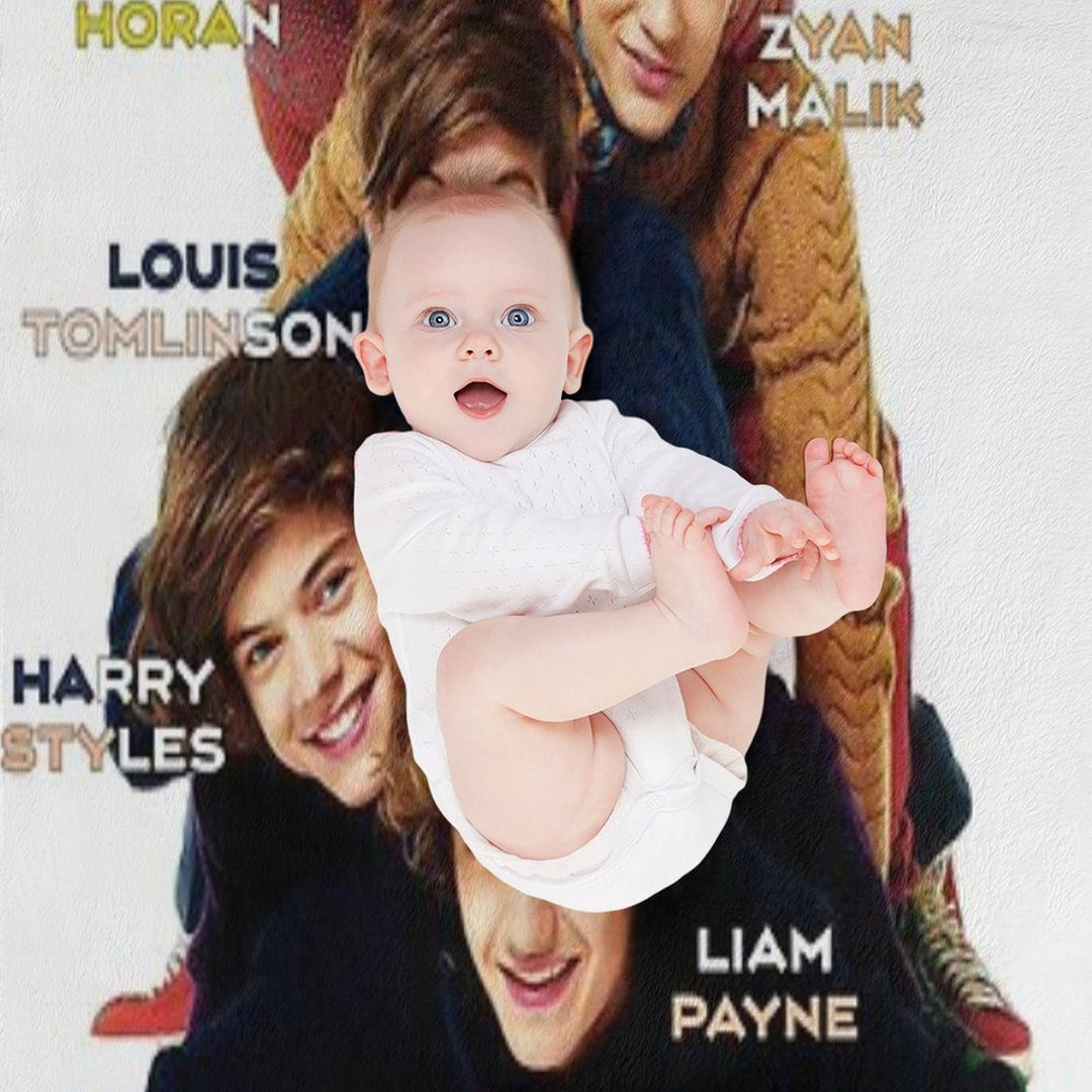 One Direction Unite!!! Travel-friendly Throw Blanket