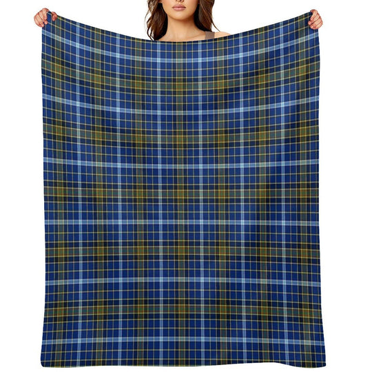 Clan Knox Tartan Eco-conscious Throw Blanket