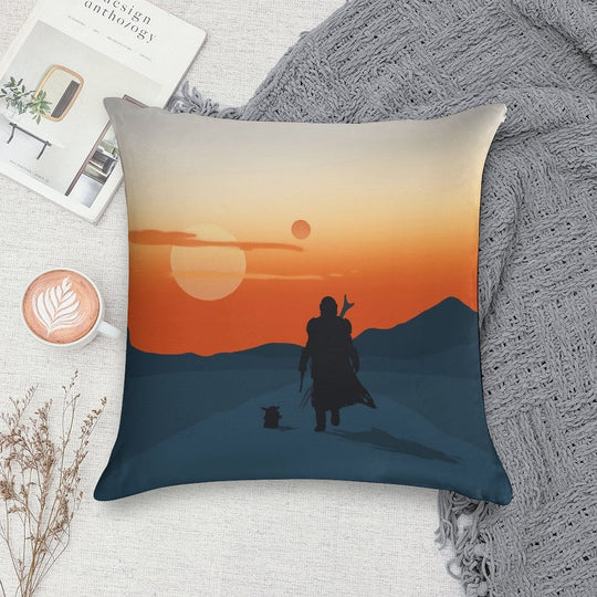 This Is The Way Soft Reinforced Edging Throw Pillow