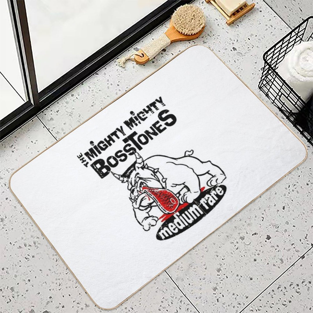 The Migh.ty Migh.ty Boss.tones Me.dium Rares  Fade-Resistant Bath Mat