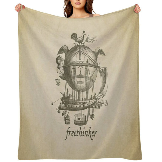 Freethinker Premium Throw Blanket