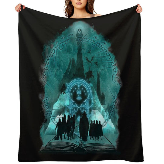 The Fellowship of The Ring Durable Throw Blanket