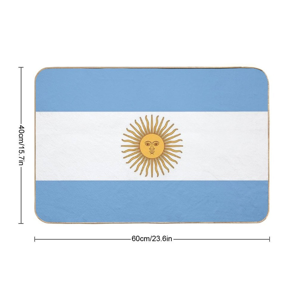 Argentina Flag  Pet-Safe Bath Mat