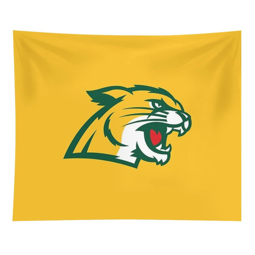 Northern Michigan Green Yellow Tapestry