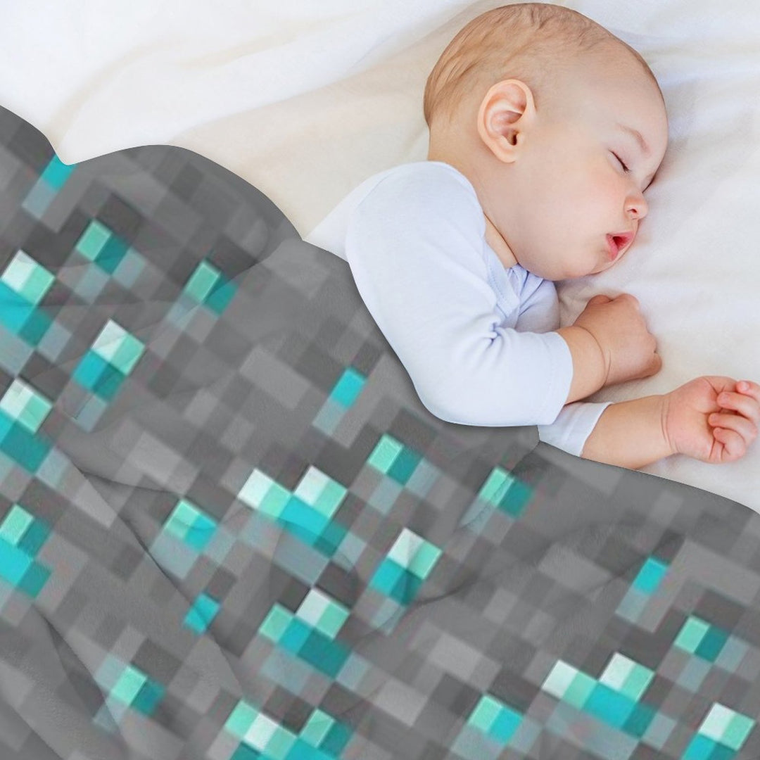 Diamond Ore Anti-pilling Throw Blanket