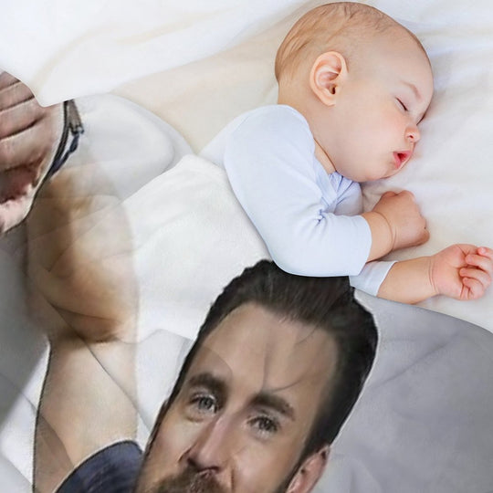 Chris Evans Wallpaper Multi-functional Throw Blanket