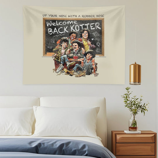 Welcome Back Kotter Vintage Worn Tapestry