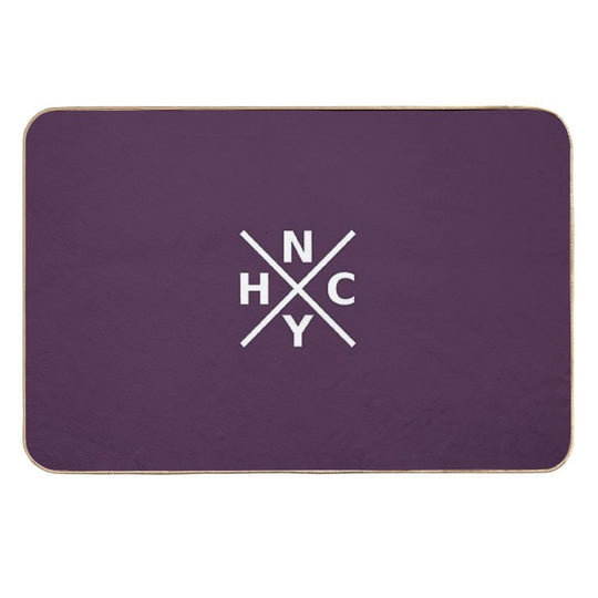 NYHC - New York Hardcore Logo White Font  Rapid-Drying Bath Mat