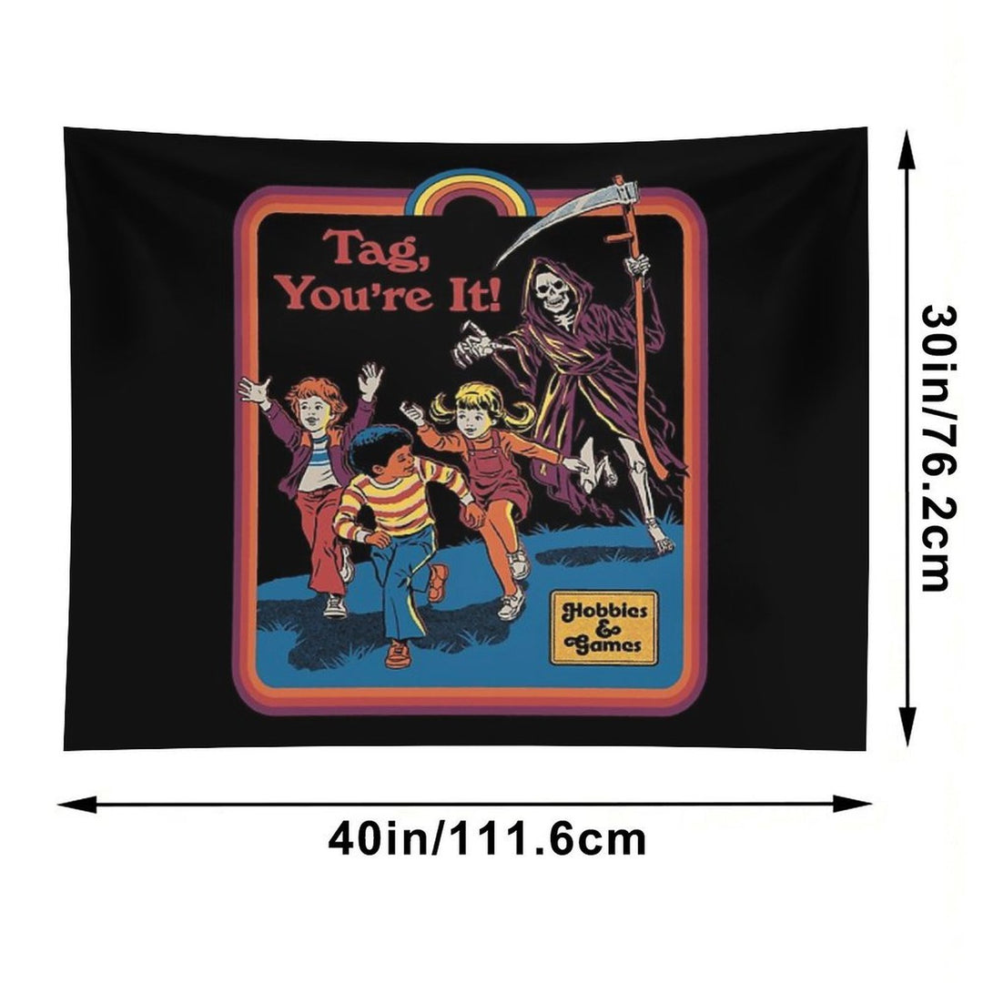 Tag, You're It Tapestry
