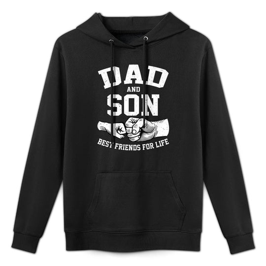 Dad And Son Best Friends for Life Fathers Day Dad And Son Versatile Streetwear Hoodie