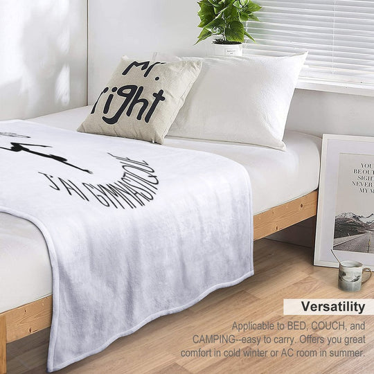 I Can Not I Have Gymnastics Lightweight Throw Blanket
