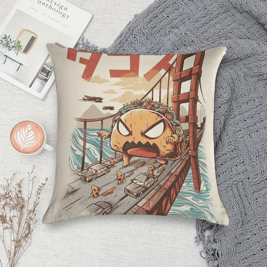 Takaiju Soft Easy Maintenance Throw Pillow