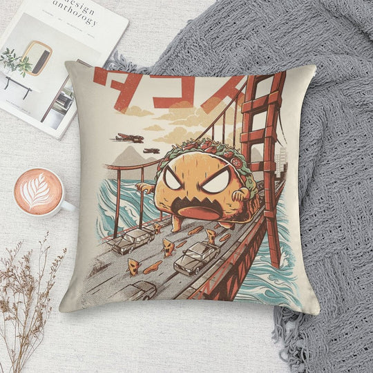 Takaiju Soft Easy Maintenance Throw Pillow