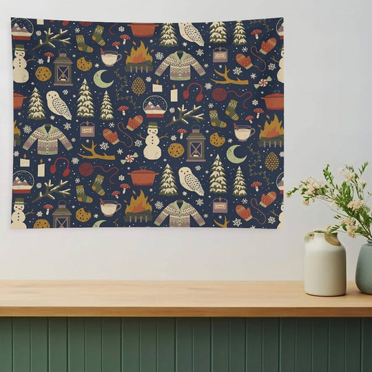 Winter Nights Tapestry