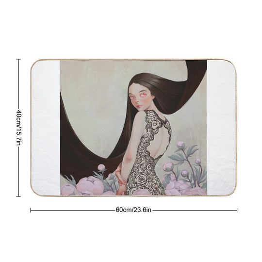 Gblin Bride  Odorless Bath Mat