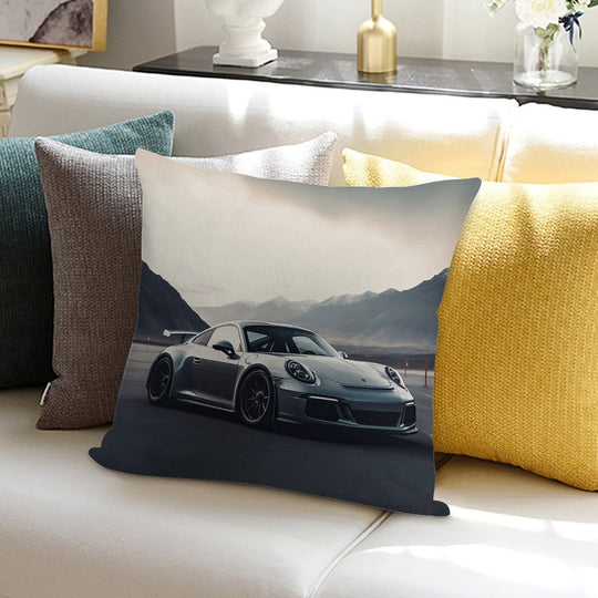 911 GT3 Soft High-Density Material Throw Pillow