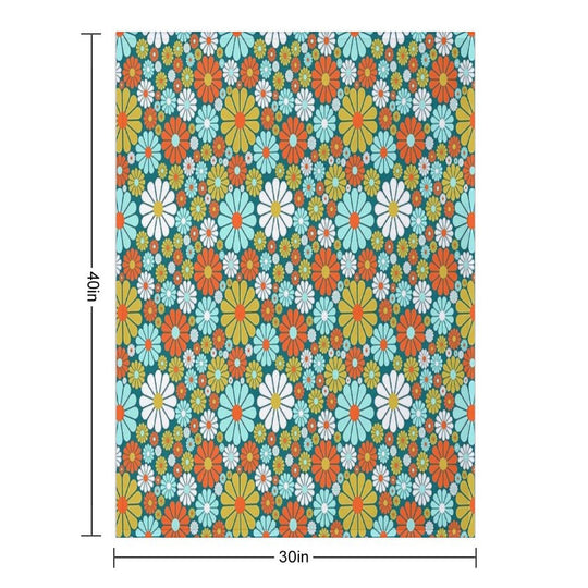 60's Wallpaper  One All-season Throw Blanket
