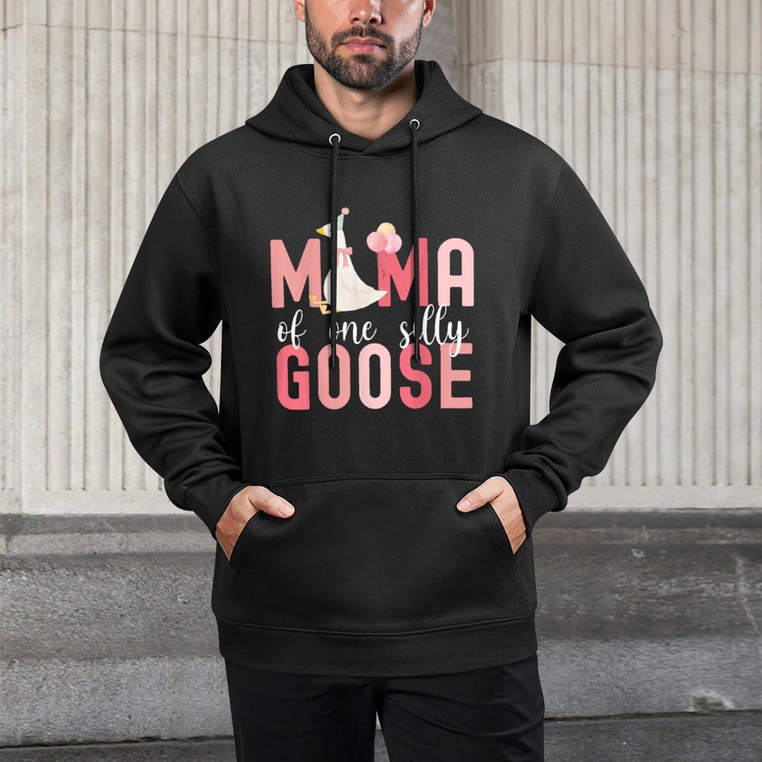 Silly Mama Silly Goose Mom Birthday Family Matching Party Moisture-Wicking Hoodie