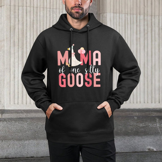 Silly Mama Silly Goose Mom Birthday Family Matching Party Moisture-Wicking Hoodie
