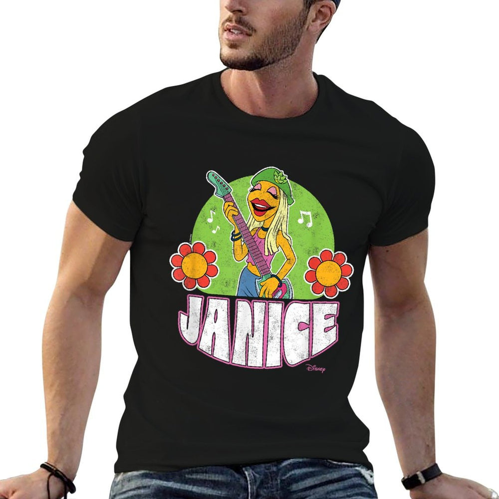 The Muppets - Electric Mayhem Janice  Trendy Pattern T-Shirt