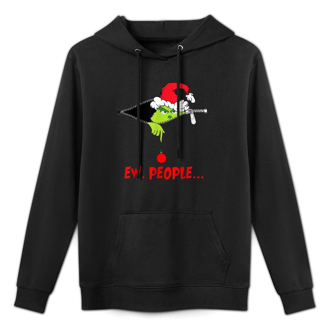 Funny Christmas Ew People Men Women Kid Boys Girls Colorfast Hoodie