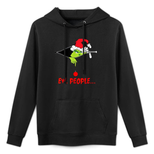 Funny Christmas Ew People Men Women Kid Boys Girls Colorfast Hoodie