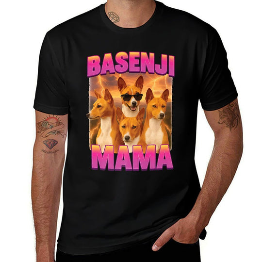 Basenji Mama Premium  Affordable Price T-Shirt
