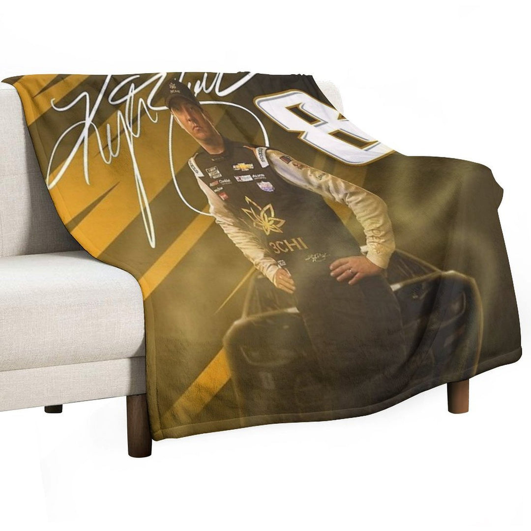 Kyle Busch Versatility Throw Blanket