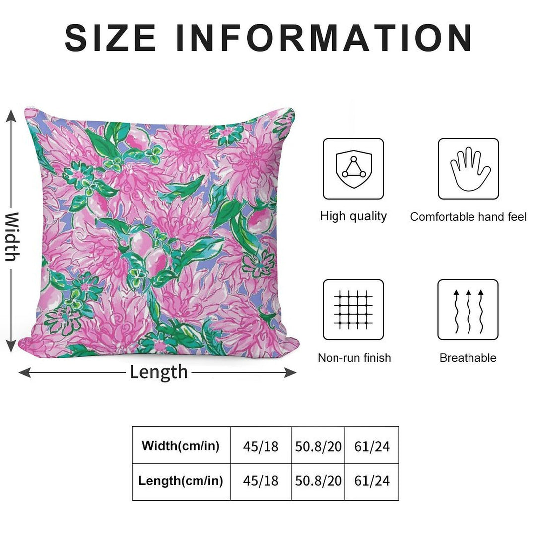 The Pink Trends Soft Home Decor Throw Pillow