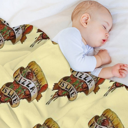 Pizza Is Life All-season Throw Blanket