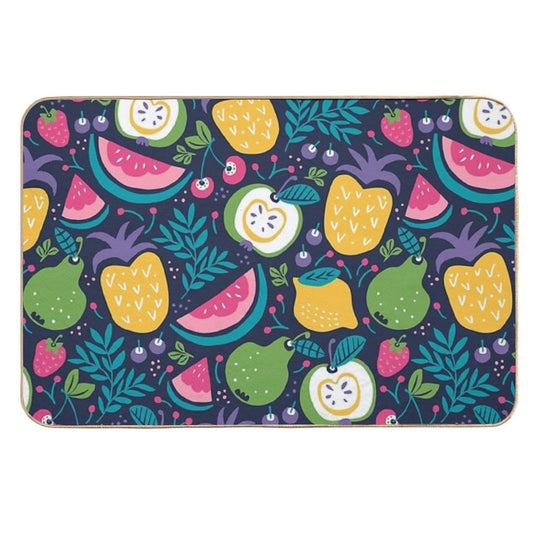 Hello Fruity  Dirt-Trapping Bath Mat