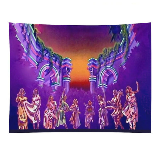 Xanadu - Olivia Newton-John - Mural  Designs by PopRetroDisco Tapestry